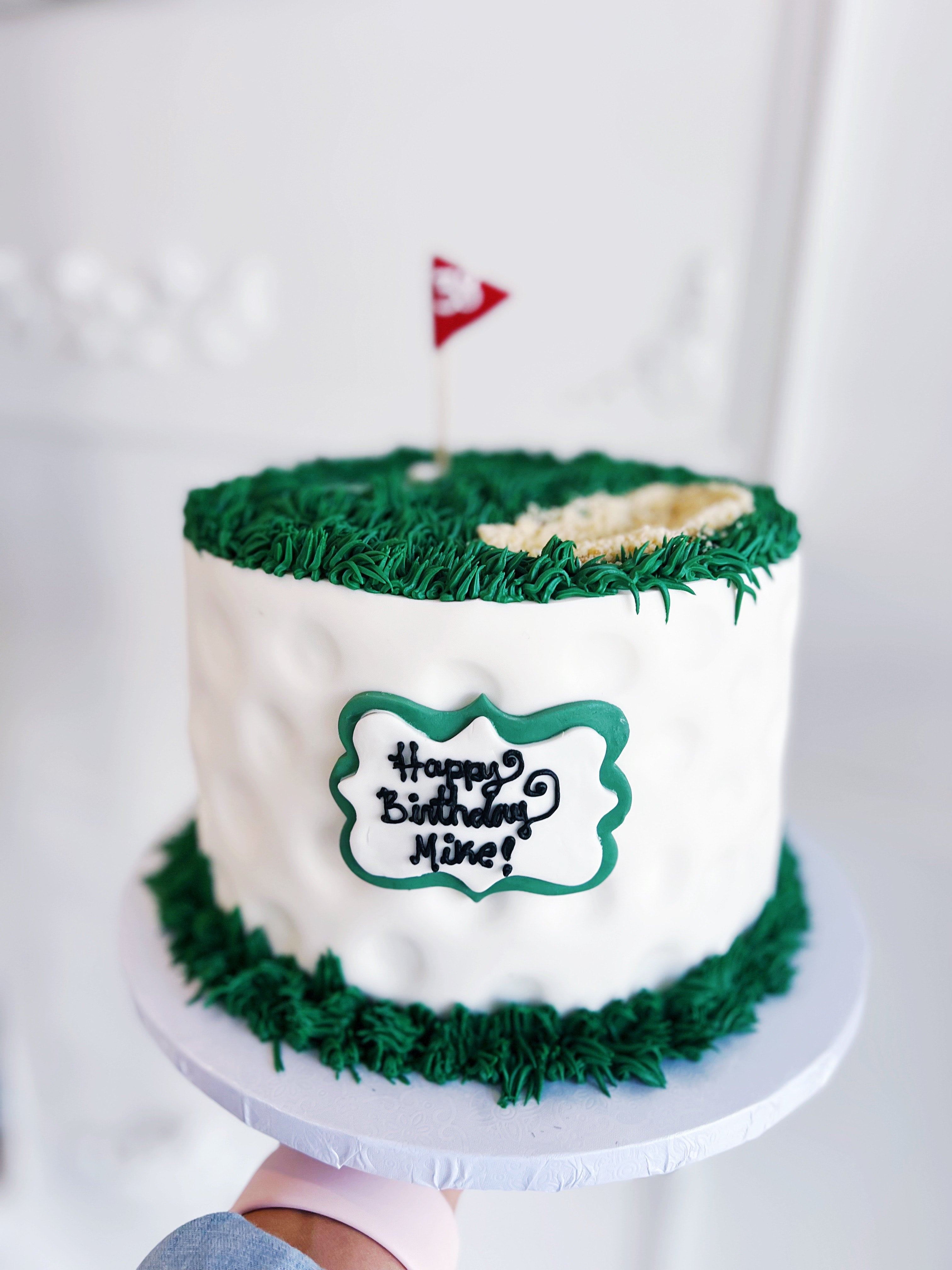 Golf Birthday Cake